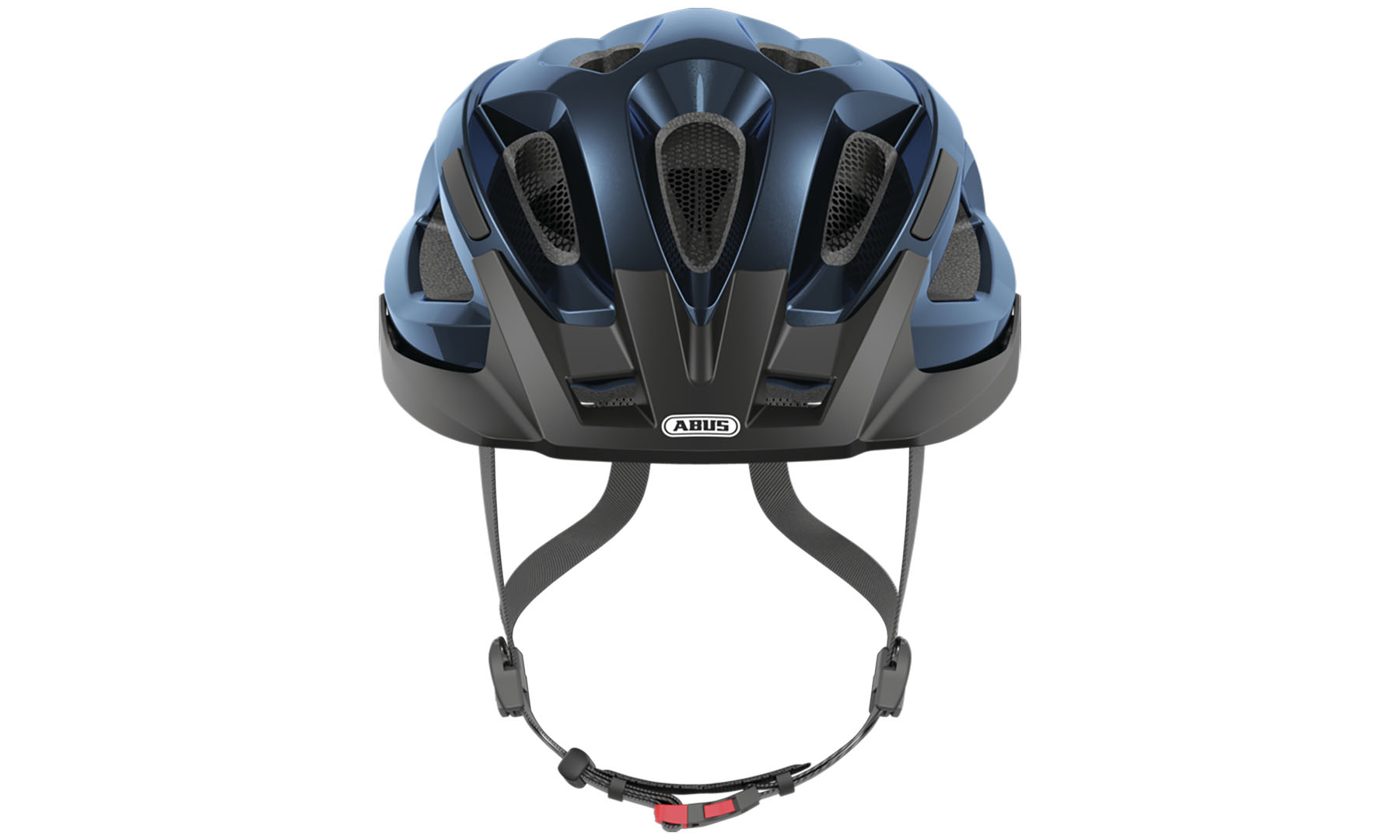 Велошлем спортивный ABUS ADURO 2.0 midnight blue, размер  L (52-58 см), синий 4