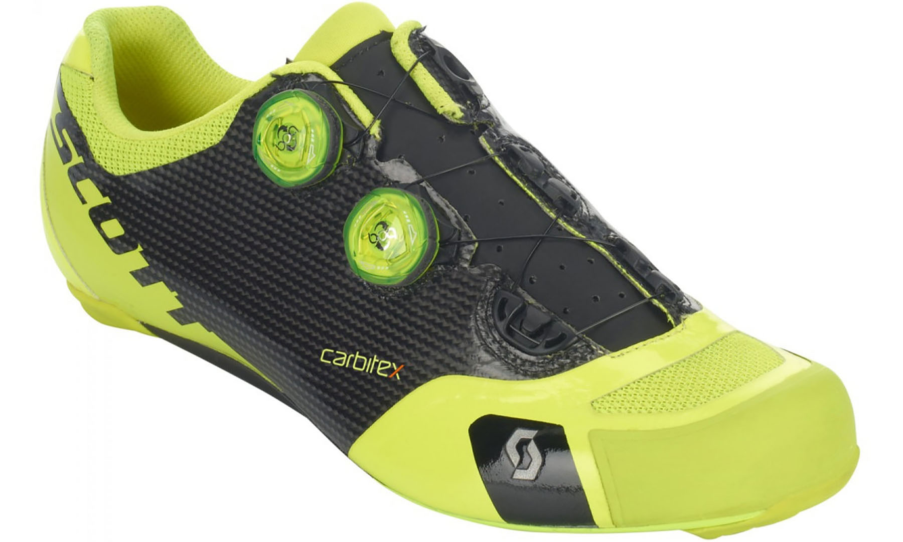 Велотуфли SCOTT ROAD RC SL черно-желтые, размер 43 (265936) 6