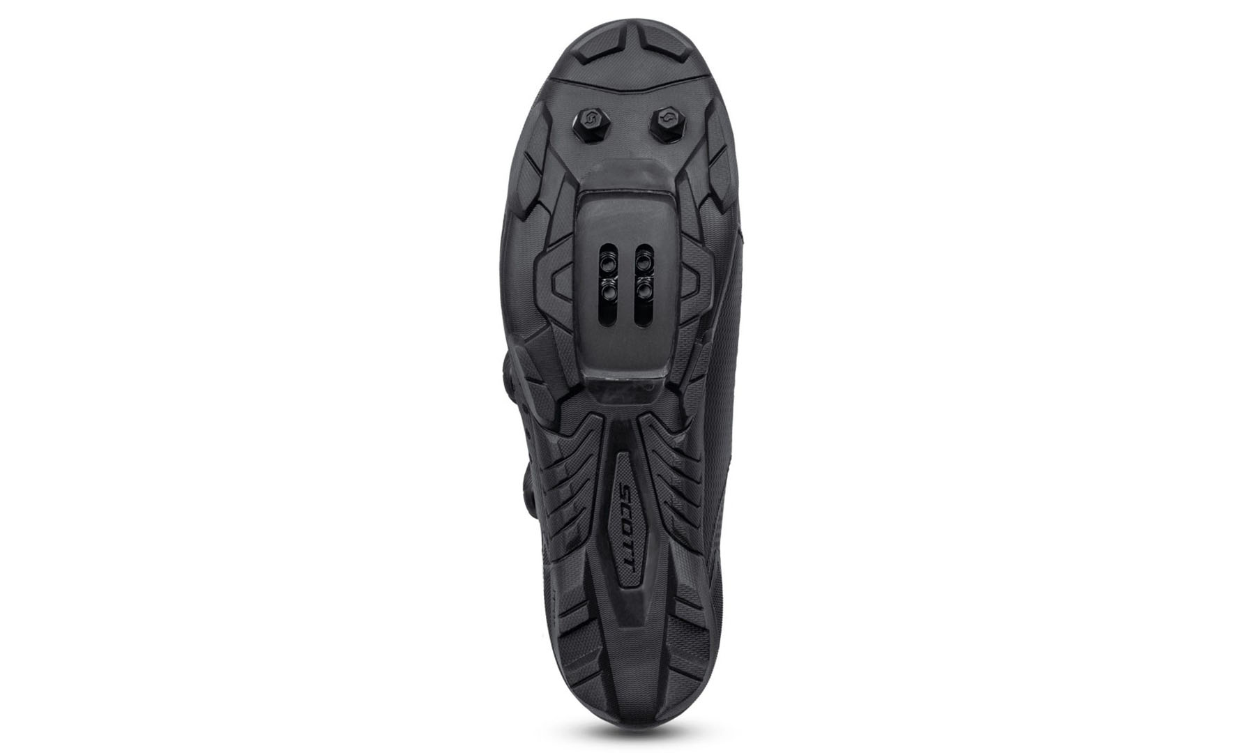 Скотт MTB RC Python Bicycle Tufli чорно -білий, розмір 41 2