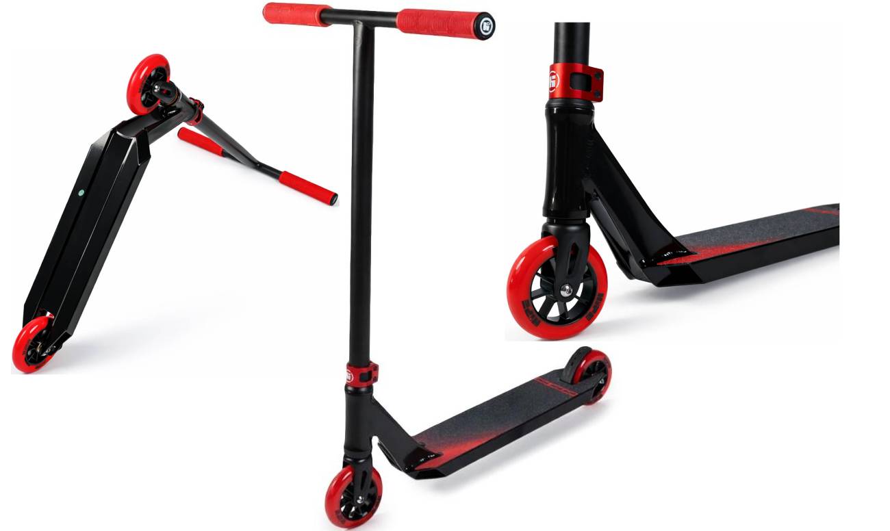 Самокат трюковый Hipe H12 black/red Самокат трюковый Hipe H12 black/red