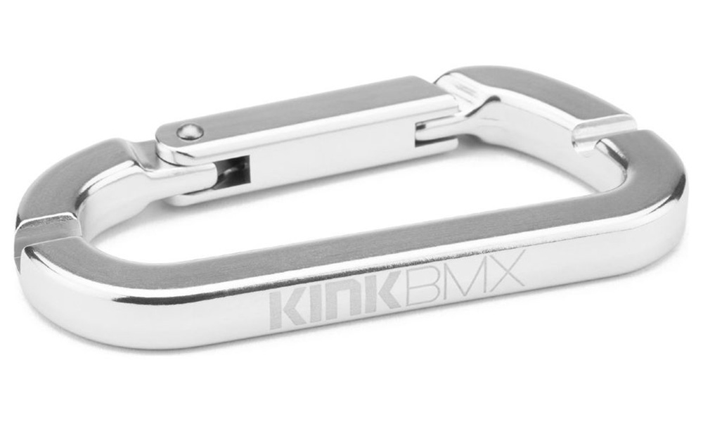 Фотографія Карабін KINK спицевий сріблястий ключ 