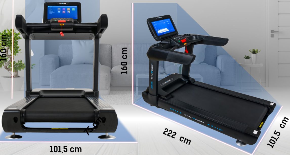 Беговая дорожка THUNDER ZION-TFT-BLACK 7