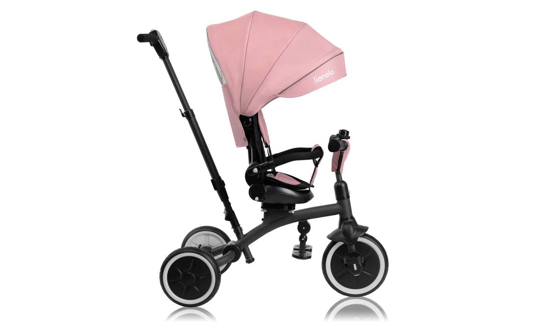 Детский велосипед Lionelo TRIS PLUS PINK ROSE 7