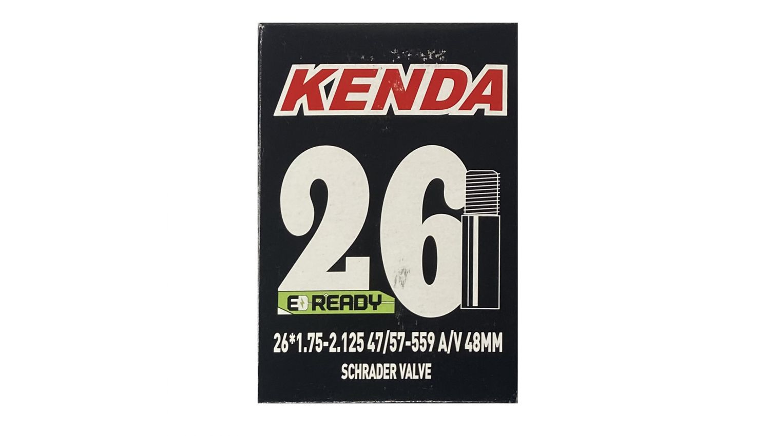 Камера KENDA 26x1.75-2.125, A/V-48 мм, 47/57-559, у коробці 2