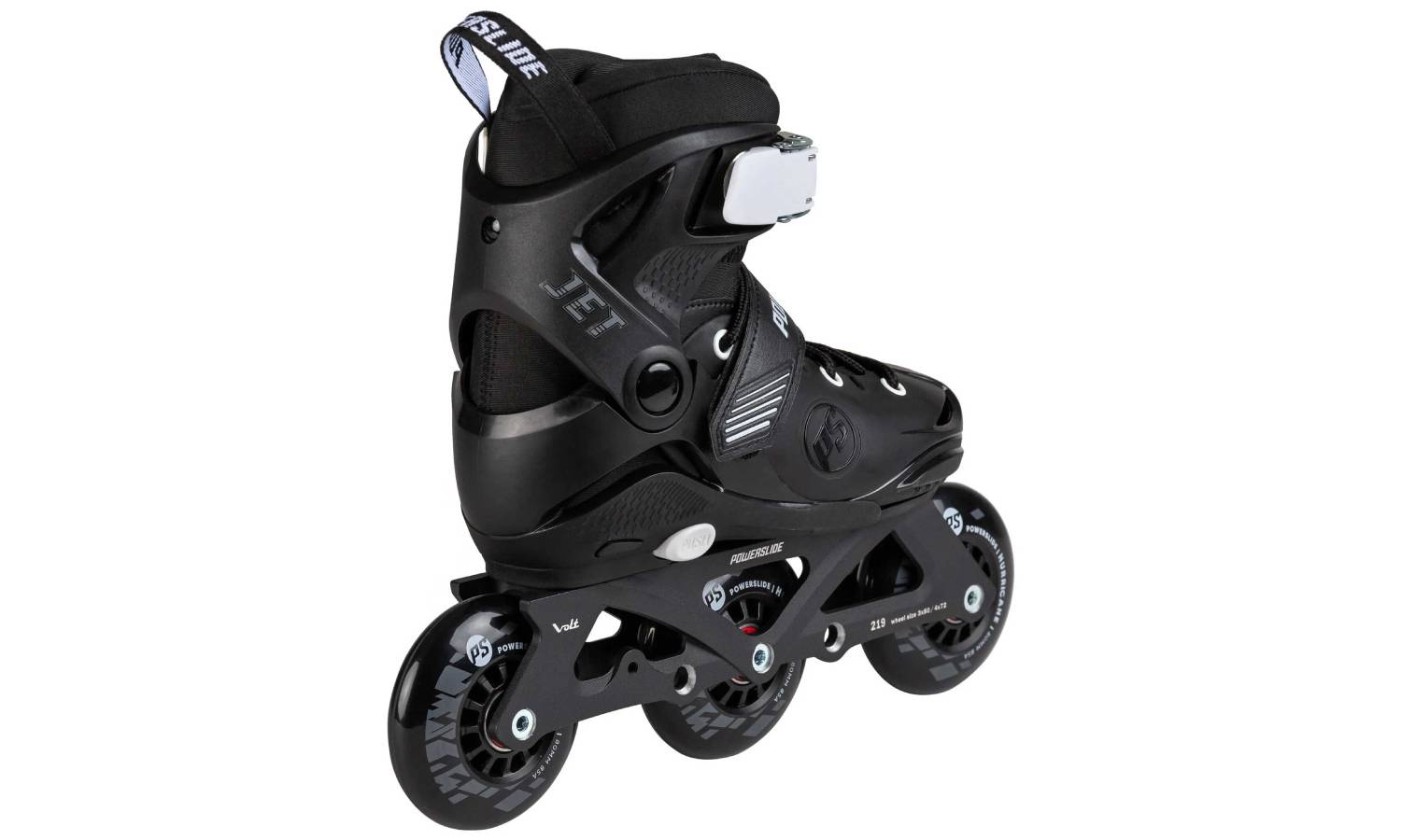 Ролики POWERSLIDE Jet Pro adj. размер 31,0-34,0 черный 4