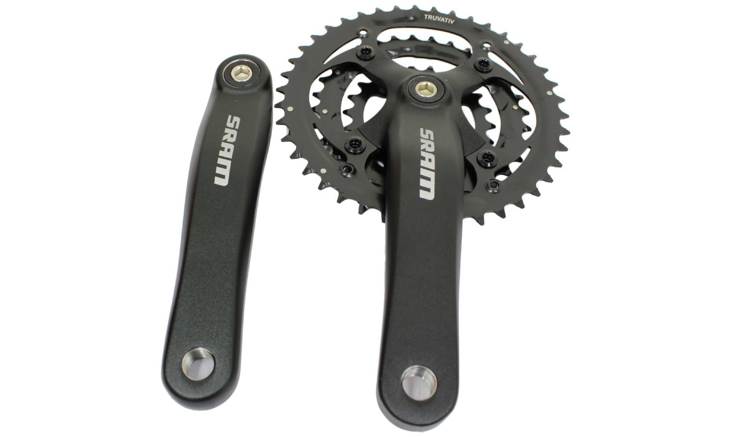 Шатуни SRAM Crank S600 8 sp 3.0 SquareTaper 175 BlastBlack 42-32-22 2 Шатуни SRAM Crank S600 8 sp 3.0 SquareTaper 175 BlastBlack 42-32-22 2