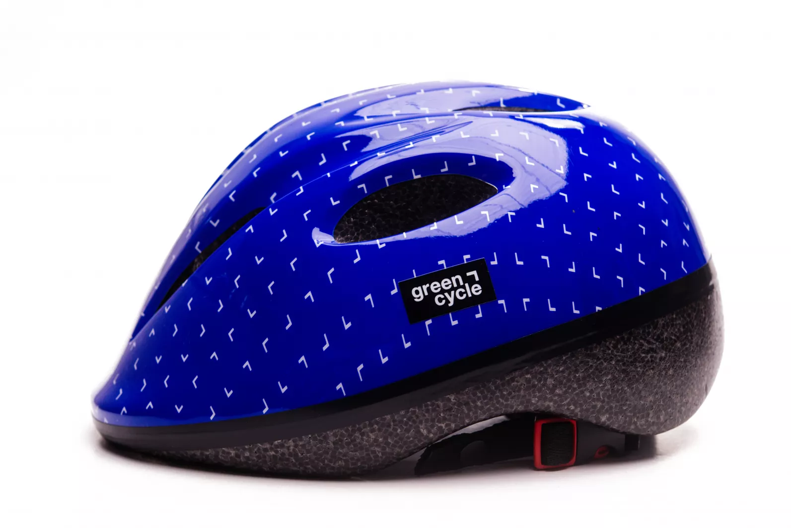 Шолом дитячий Green Cycle FLASH розмір XS (50-54 см), Синьо-білий 2