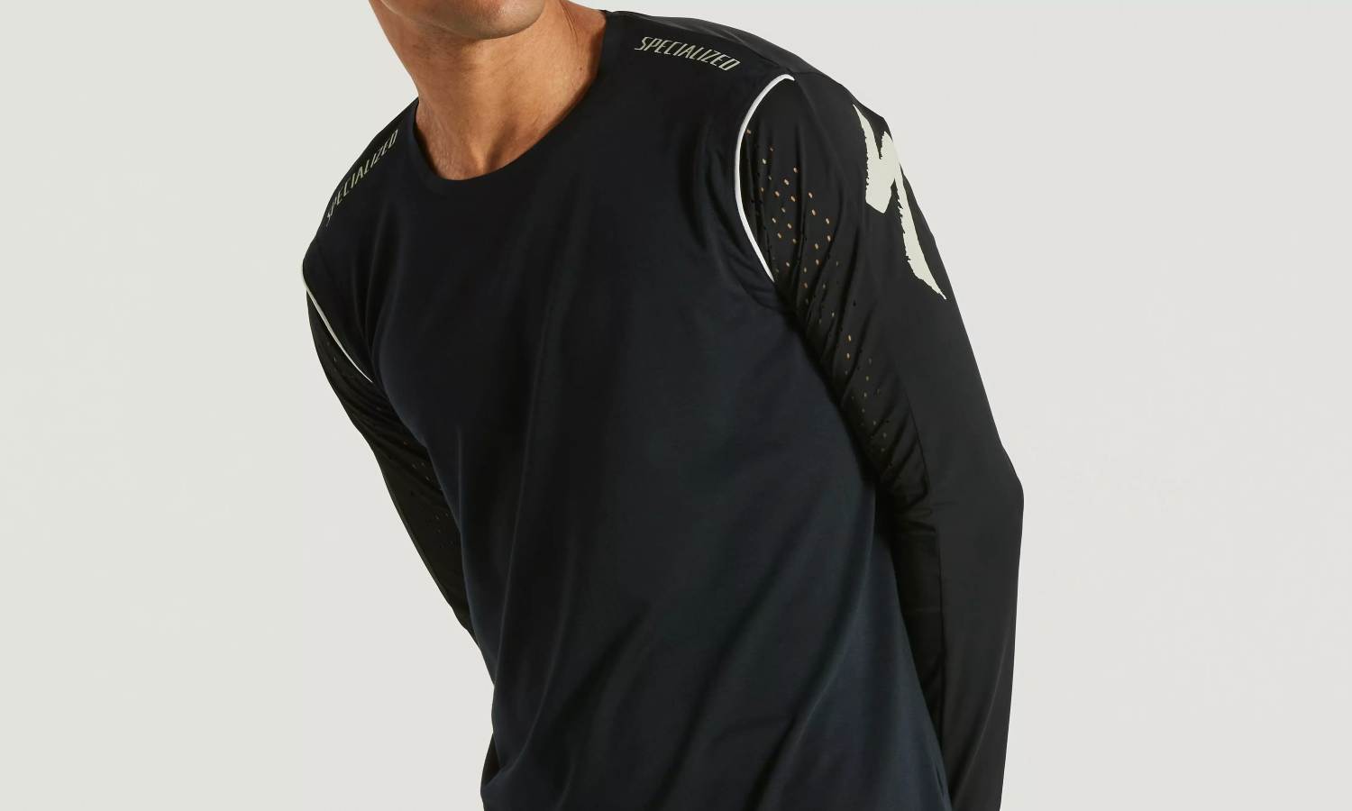 Джерси Specialized GRAVITY RACE JERSEY LS размер S черный (2025) 3