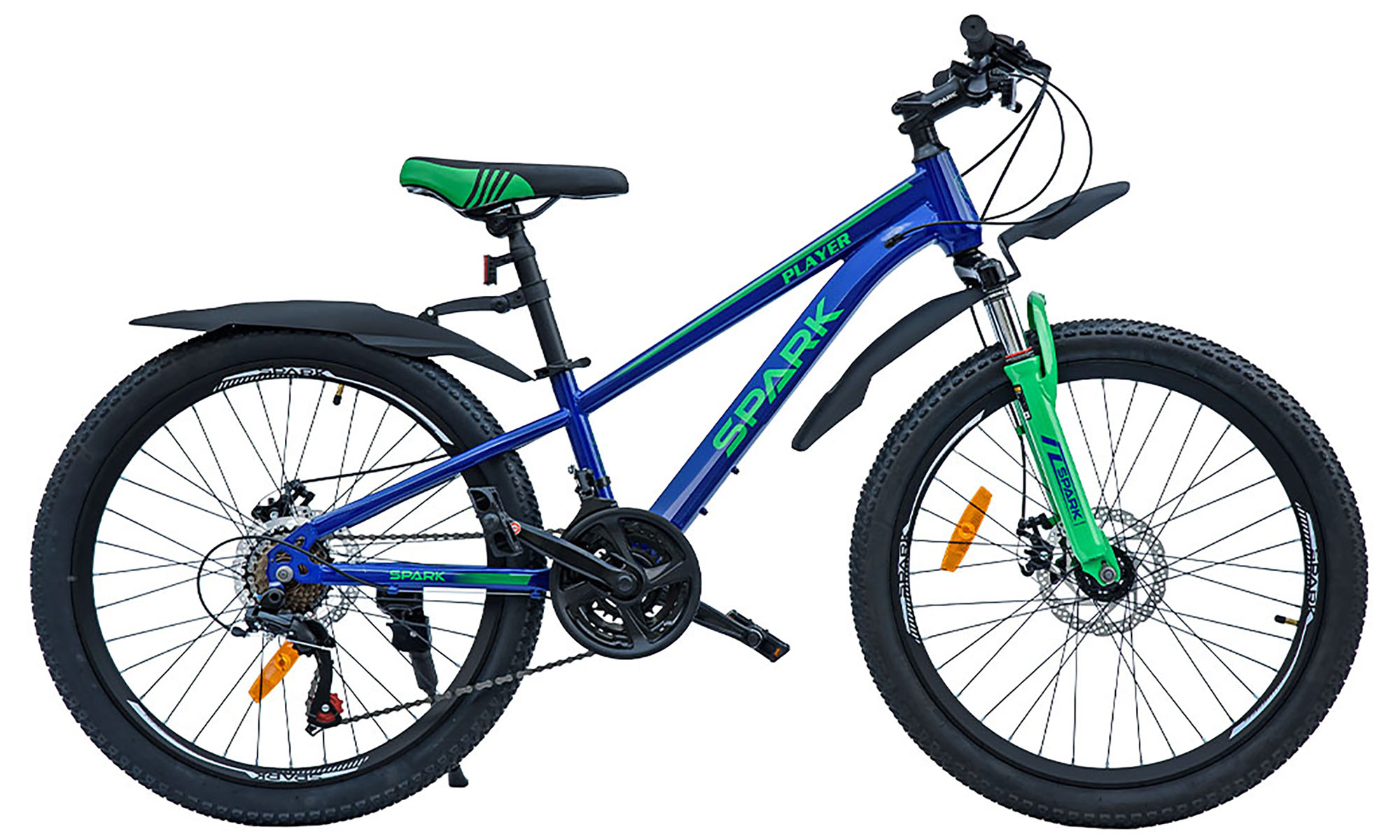 Велосипед SPARK PLAYER 24", розмір XXS, рама 11", рік 2025, синій 