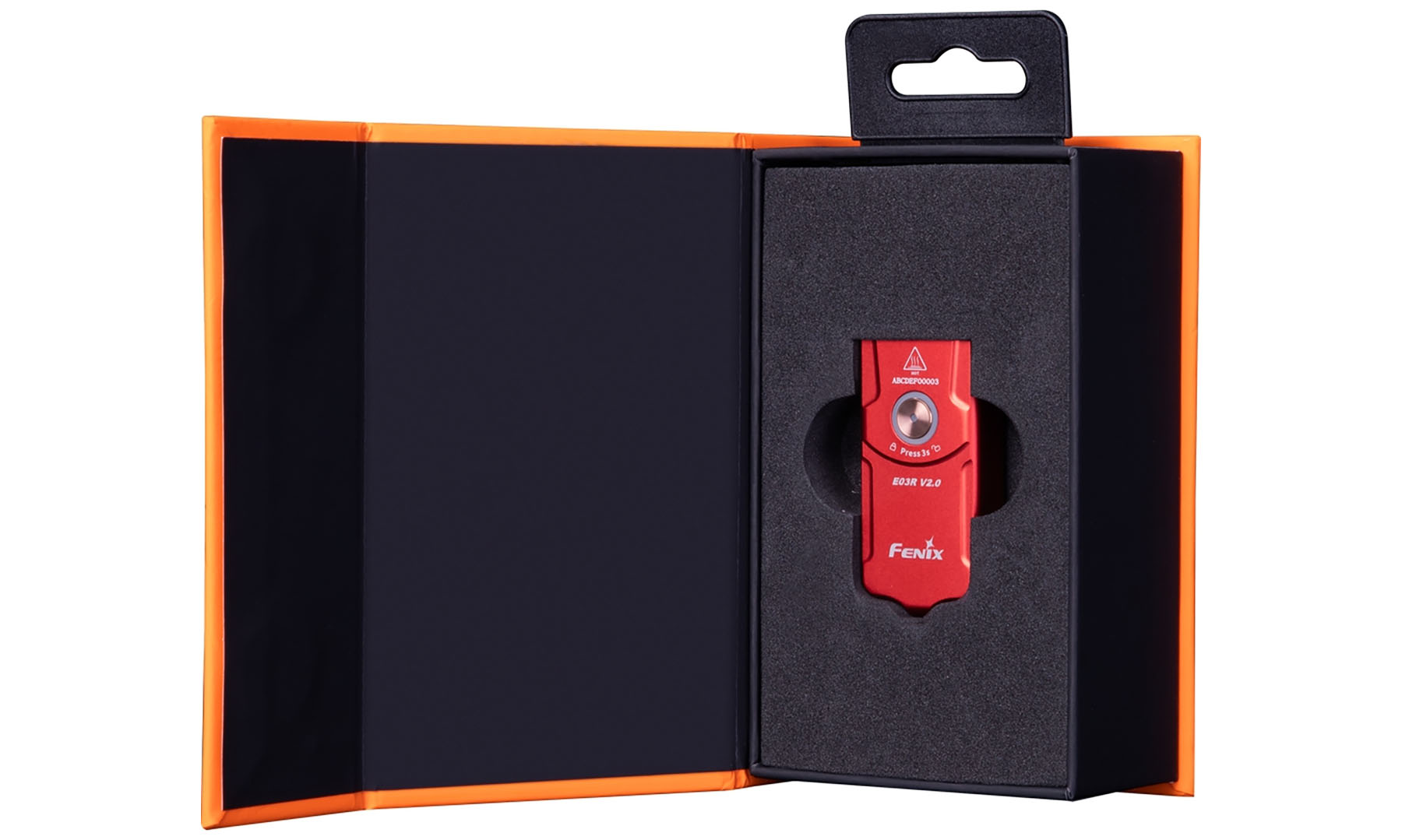 Ліхтар наключний Fenix E03R V2.0, червоний 2 Ліхтар наключний Fenix E03R V2.0, червоний 2