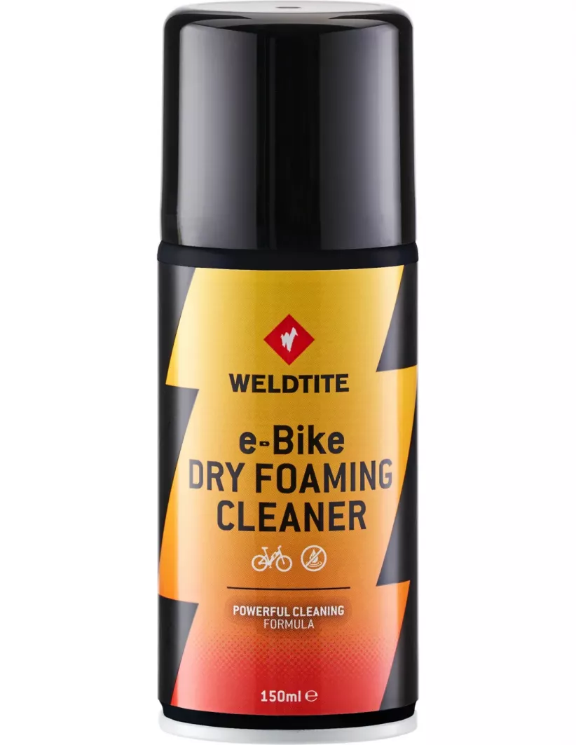 Фотография Очиститель электровелосипедов Weldtite 03912 e-BIKE DRY FOAMING CLEANER, сухая пена, аэрозоль 150мл