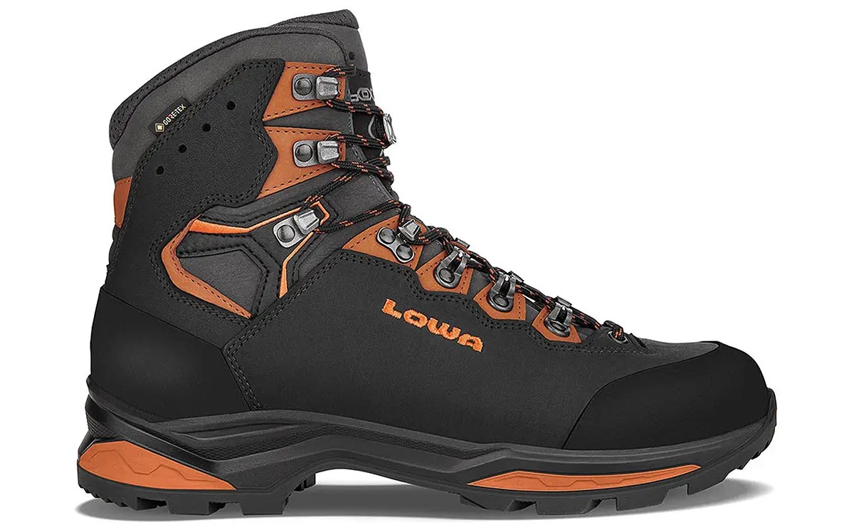 Ботинки LOWA Camino Evo GTX black-orange размер 43.5 7 Ботинки LOWA Camino Evo GTX black-orange размер 43.5 7