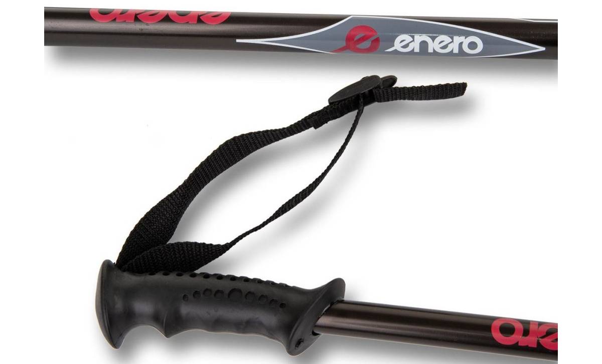Фотография Трекинговые палки Enero Classic 110 - 135см, черный 4