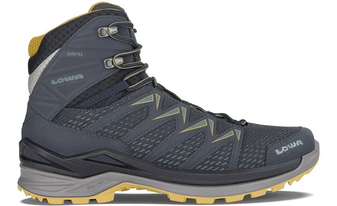 Ботинки LOWA Innox Pro GTX MID steel blue-mustard размер 46.0 4 Ботинки LOWA Innox Pro GTX MID steel blue-mustard размер 46.0 4