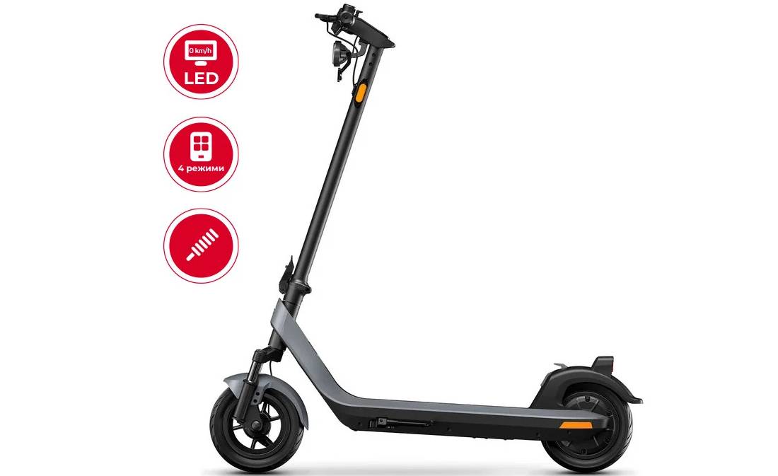 Электросамокат NIU KQi 200P 10", 350(700)W, 7.8Ah, App, Серый 7 Электросамокат NIU KQi 200P 10", 350(700)W, 7.8Ah, App, Серый 7