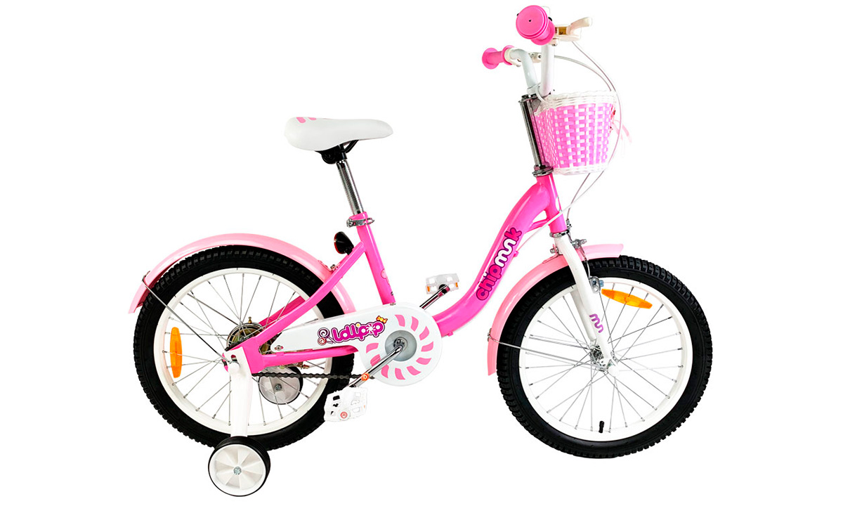 Фотография Велосипед RoyalBaby Chipmunk MM Girls 16" Розовый