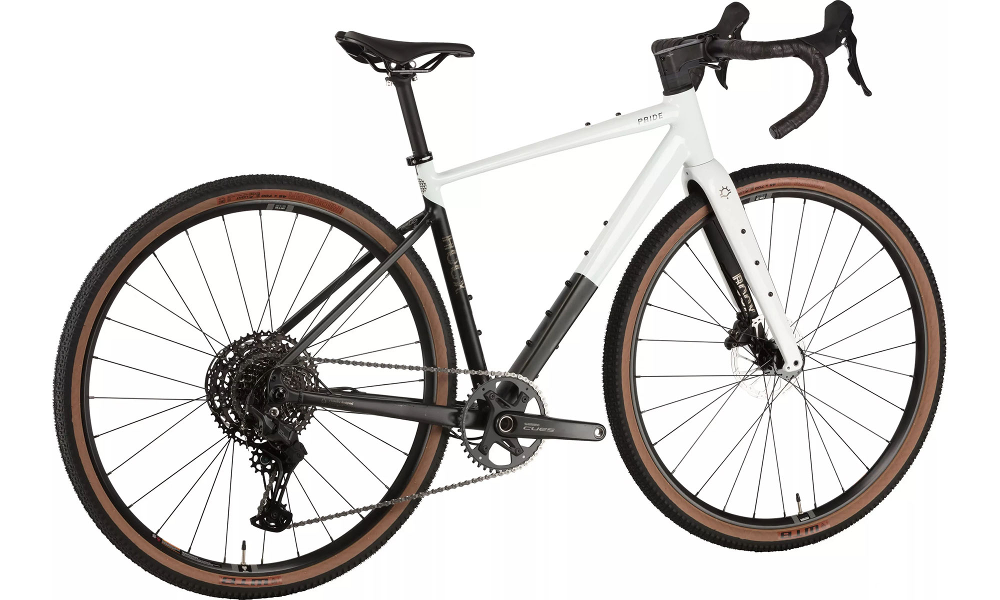 Велосипед Pride ROCX 8.3, 28", размер S, год 2026, бело-черный 2 Велосипед Pride ROCX 8.3, 28", размер S, год 2026, бело-черный 2