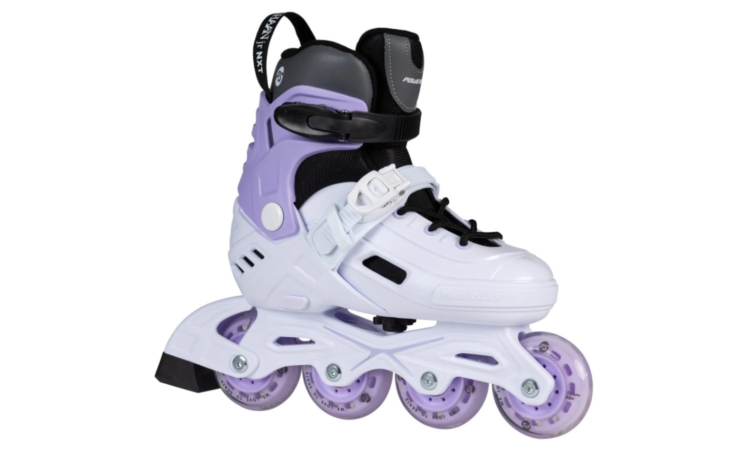 Ролики детские POWERSLIDE Khaan Junior NXT размер 39,0-42,0, белый 5