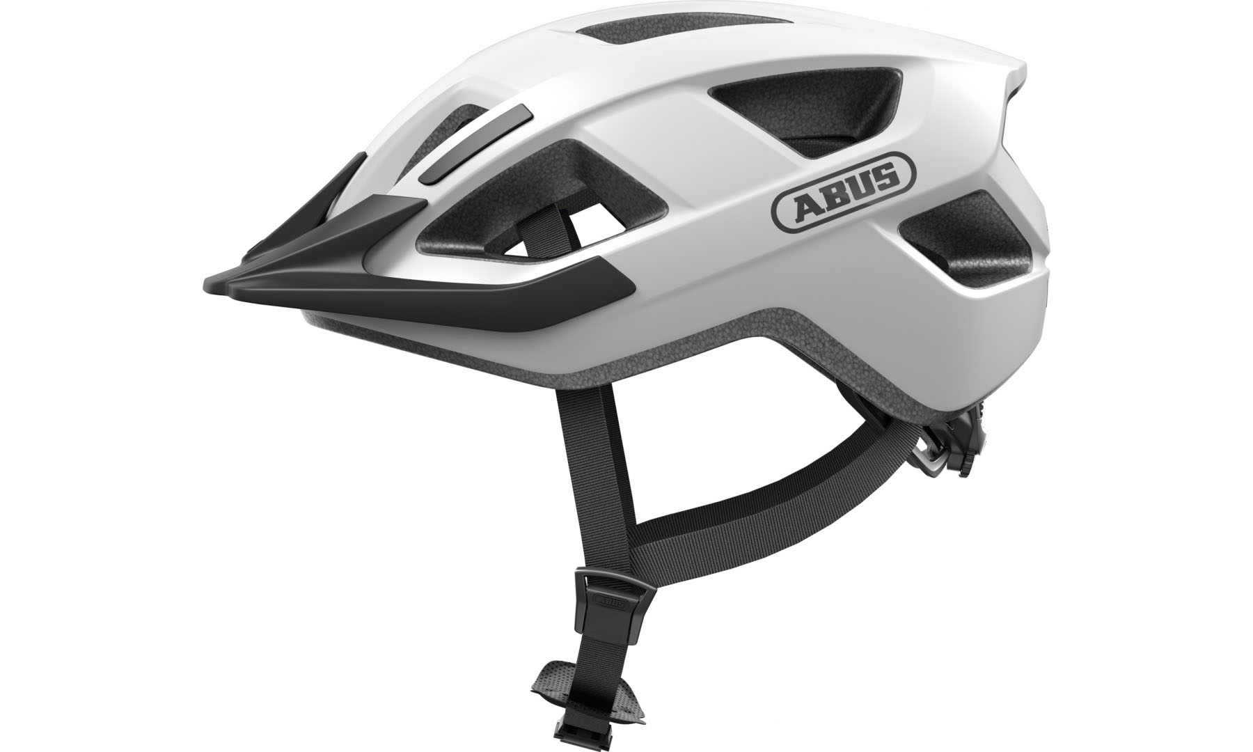 Велошлем ABUS ADURO 3.0 polar white размер L (58-62 см), белый 