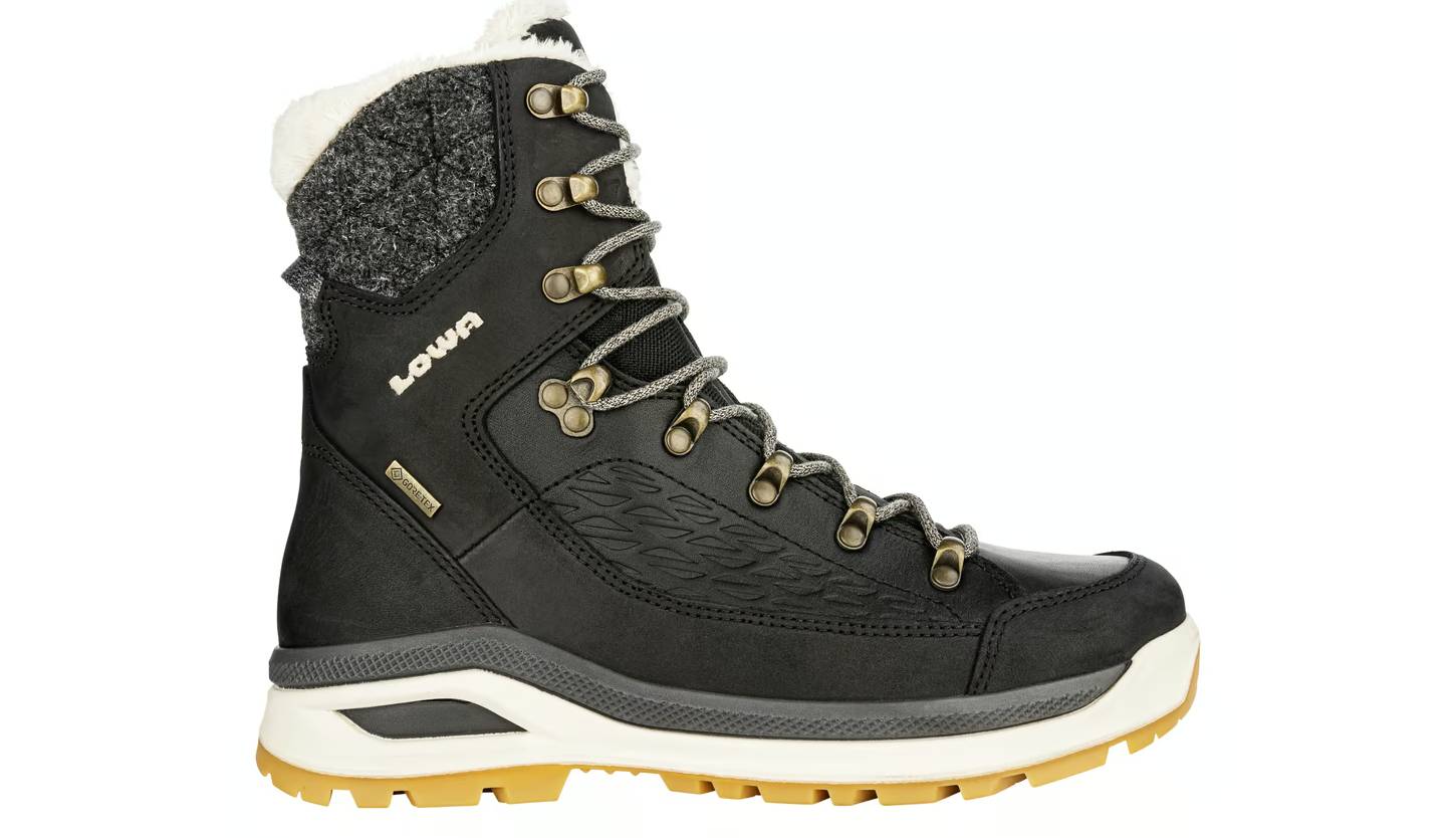 Ботинки женсксие LOWA Renegade Evo Ice GTX W black-champagne размер 37.5 6