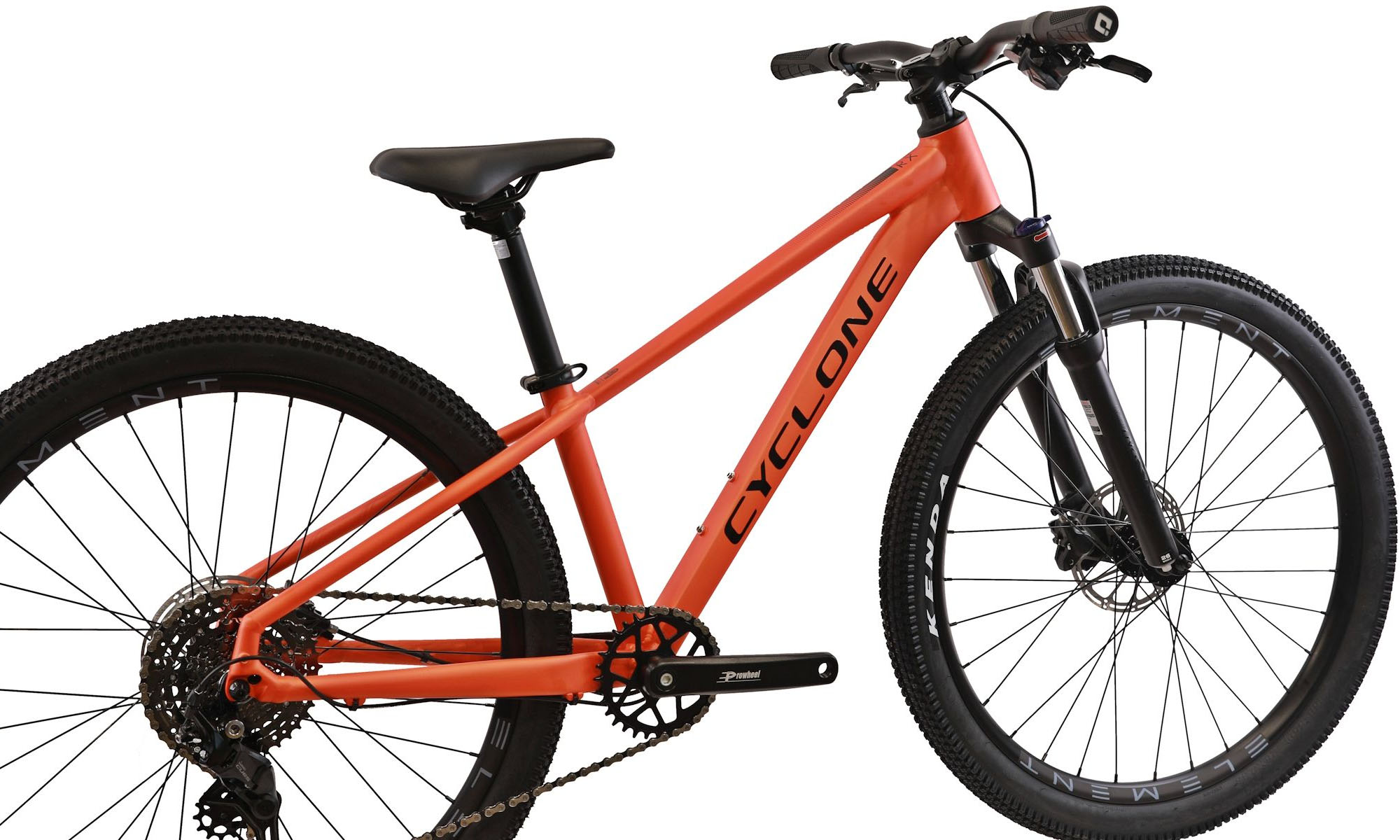 Фотография Велосипед Cyclone RX 26" размер XS, рама 12.5", 2025, Оранжевый (мат) 4