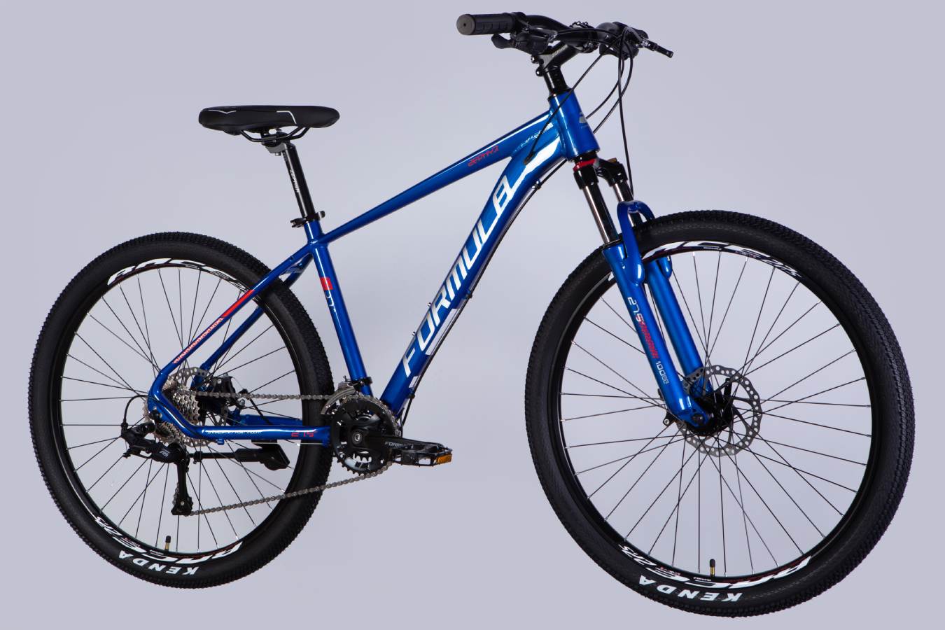 Велосипед Formula ZEPHYR 3.0 DD CS 27,5", размер M, рама 17", 2025, синий  6