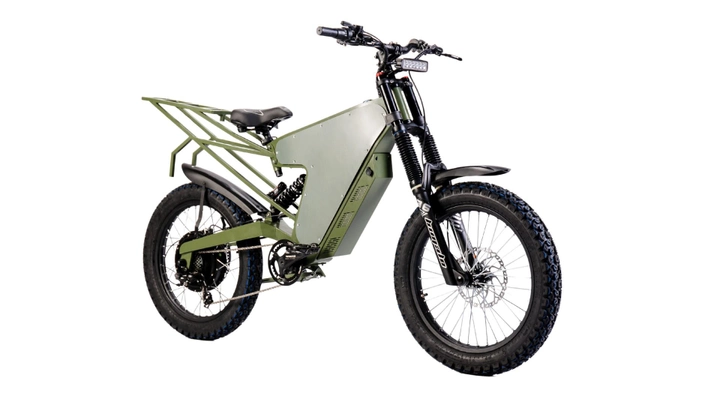 Электровелосипед Bayka E-Motion Big Military 18" moto motor wheel 2
