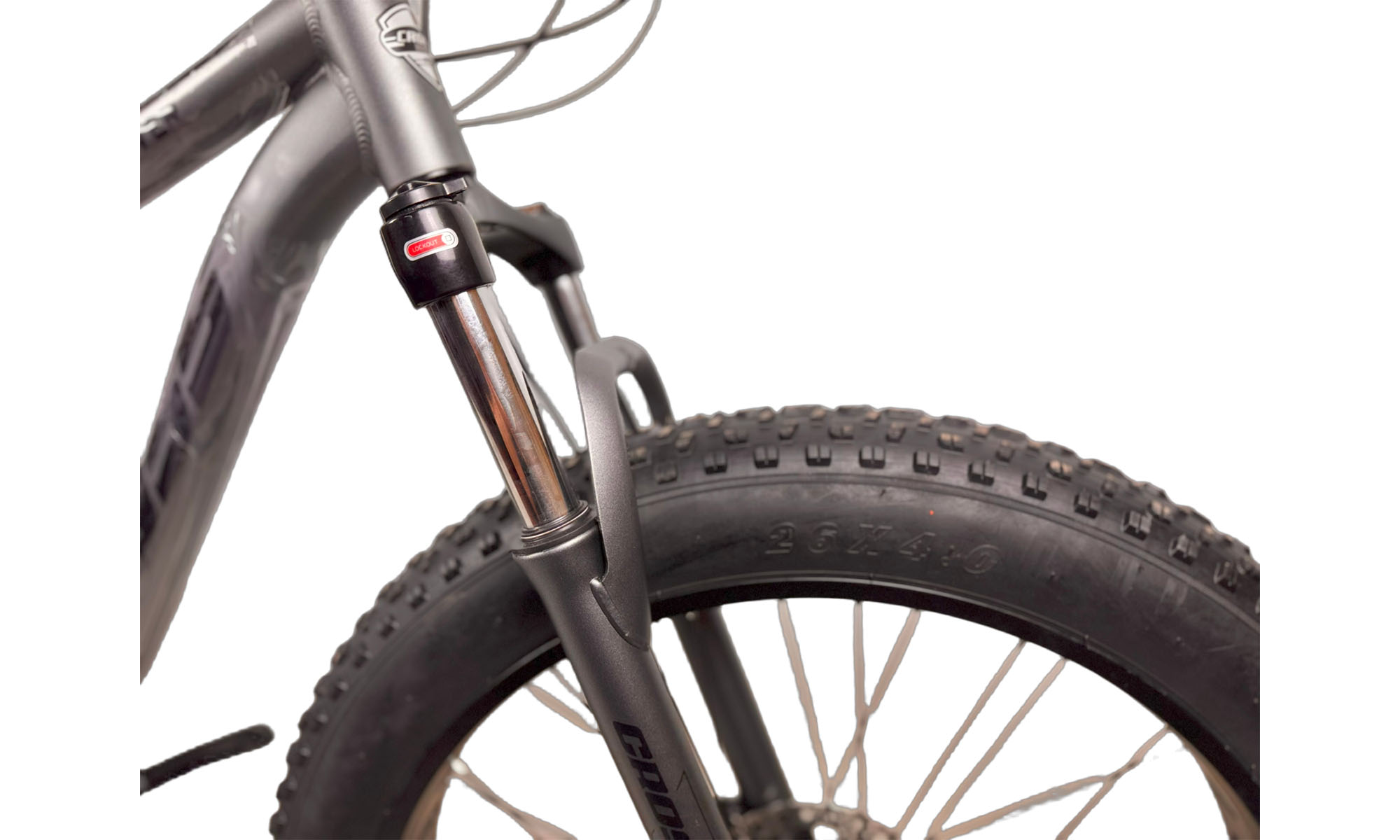 Велосипед Cross Crossover susp 26", размер L, рама 19", год 2025,  Темно серый 2