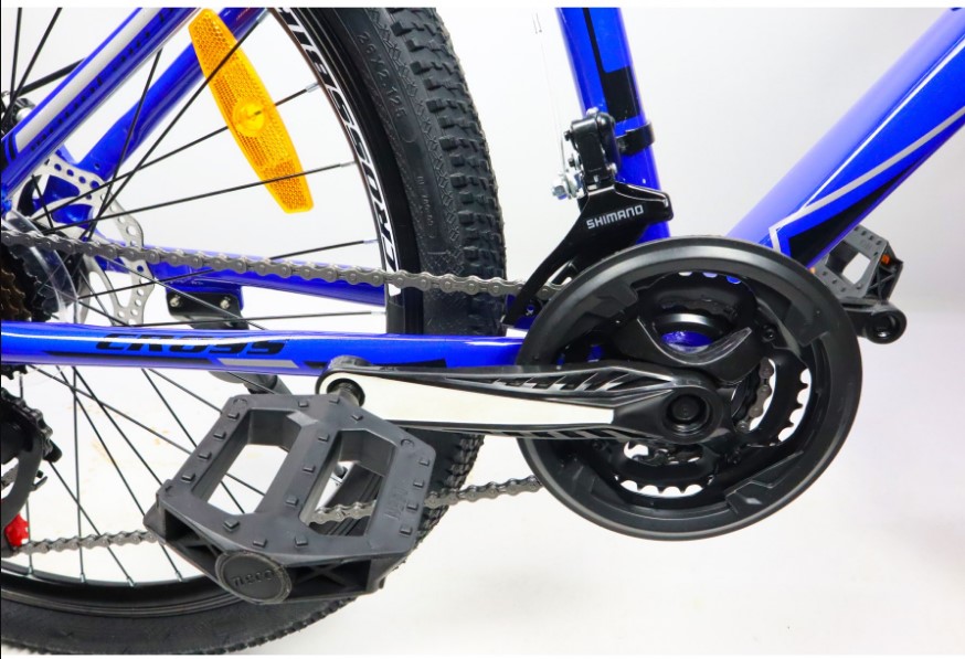 Фотографія Велосипед Cross Hunter 24" розмір XS рама 12.5 2022 Синій 5