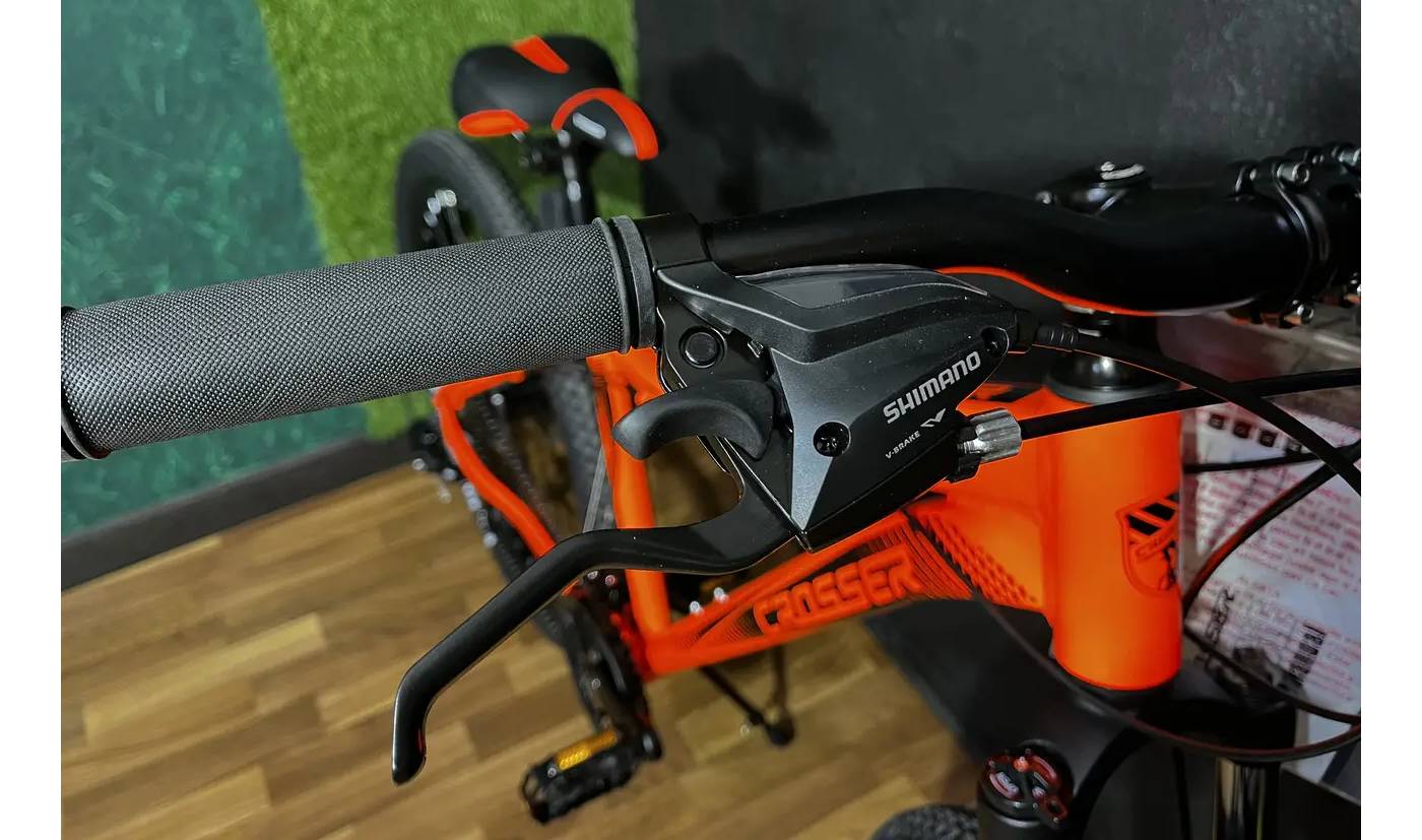 Велосипед Crosser Stream 26" розмір S рама 16 2021 Помаранчевий 2