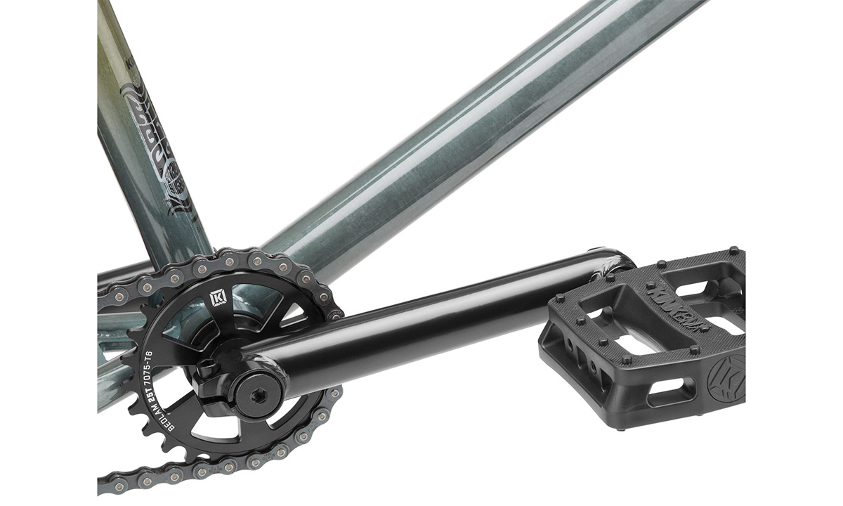 Велосипед KINK BMX Cloud 2021 Серо-зеленый 6 Велосипед KINK BMX Cloud 2021 Серо-зеленый 6