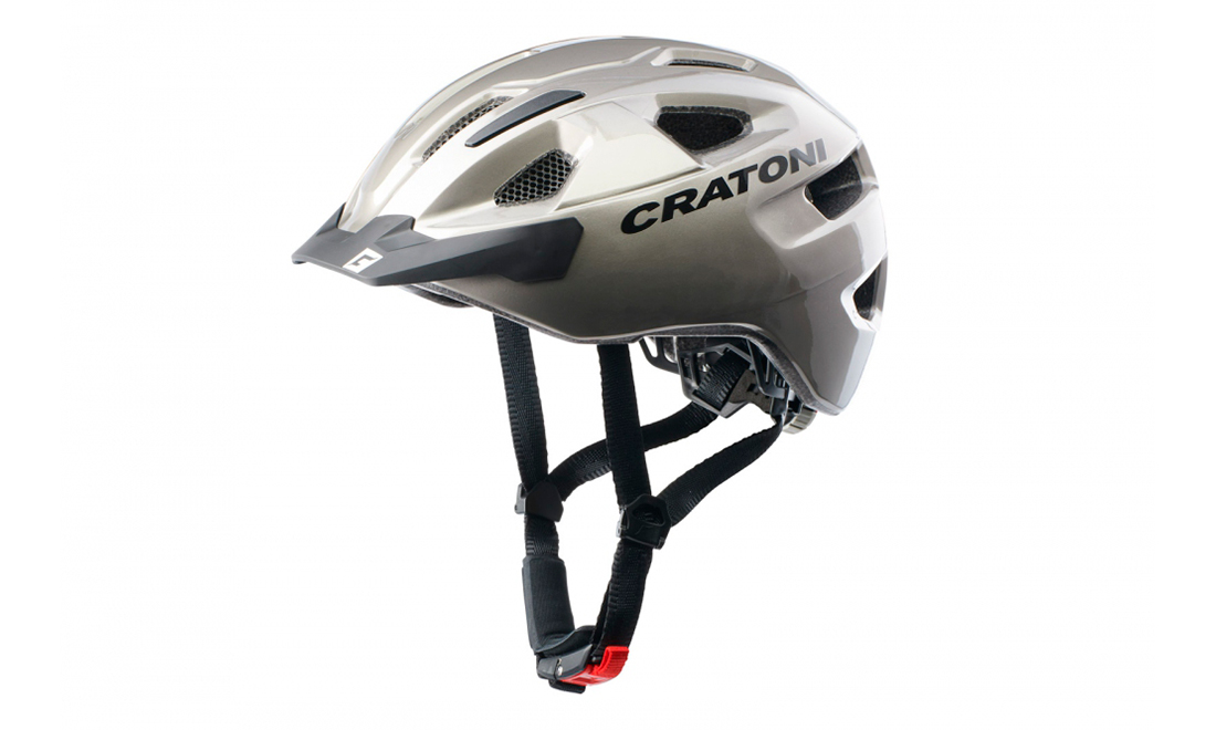Фотографія Велосипедний шолом Cratoni C-Swift універсальний розмір (53-59 см) Сірий