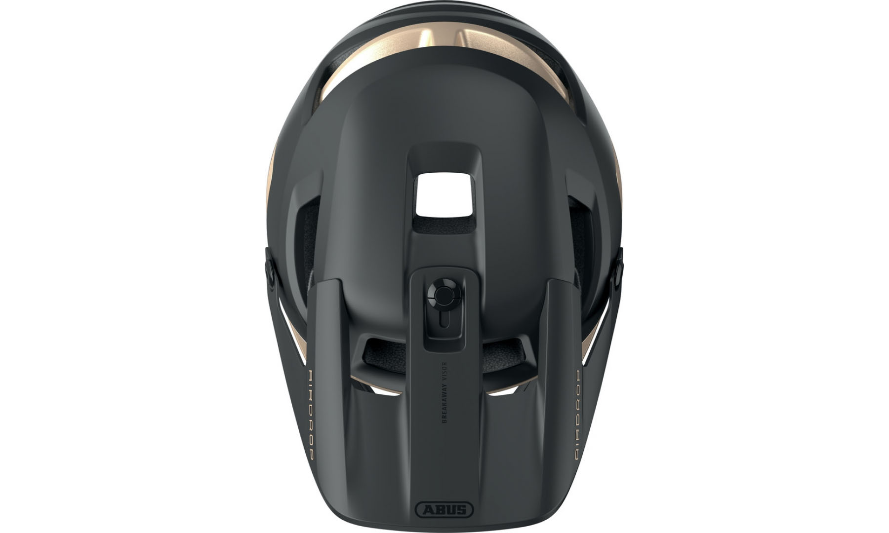 Велошлем спортивный ABUS AIRDROP MIPS Black Gold S/M (52-58см), черно-золотистый 5