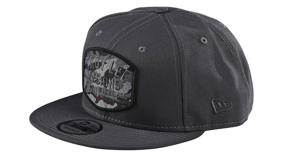 Кепка TLD Blockworks Camo Snapback (Graphite) OSFA 