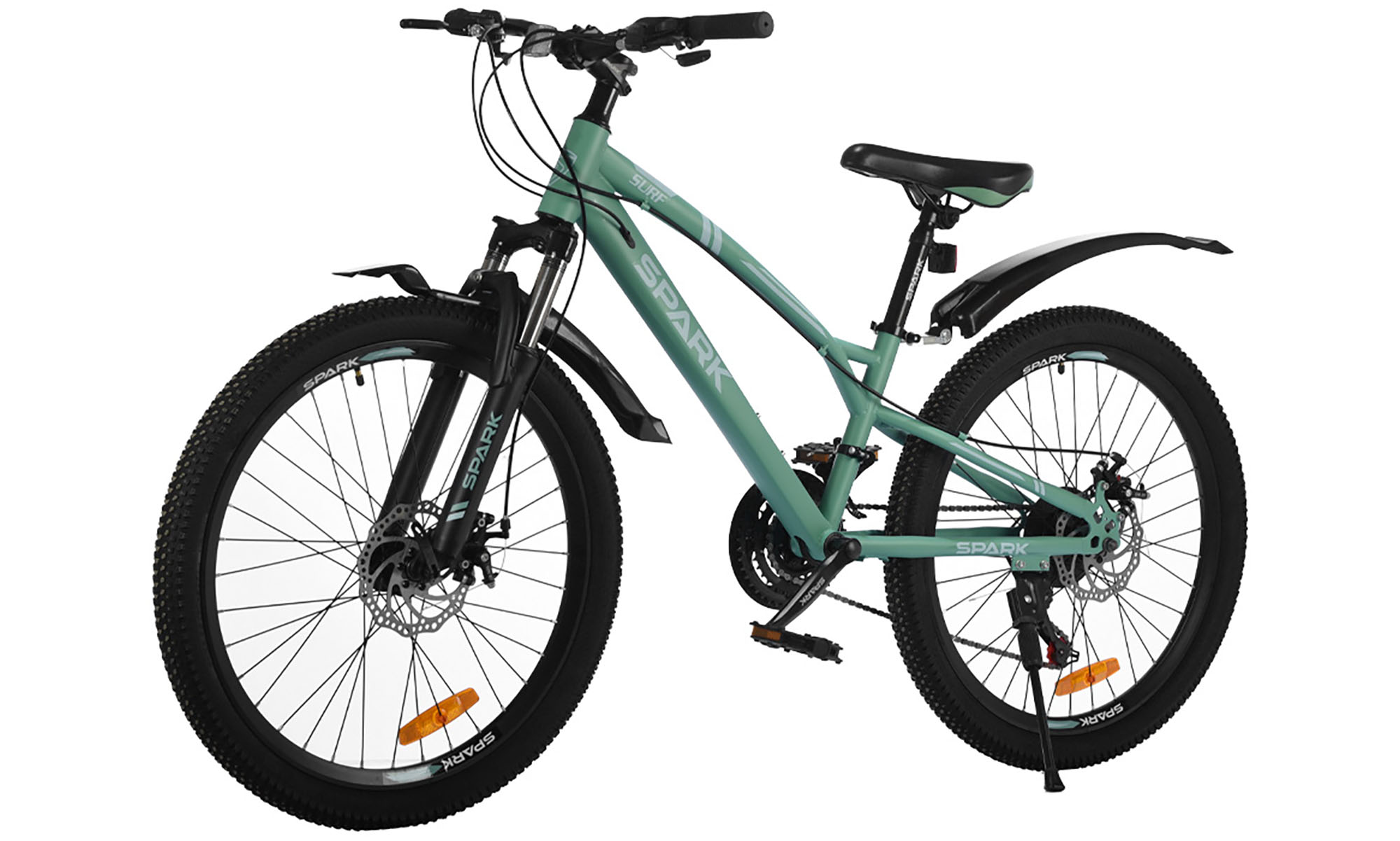 Велосипед SPARK SURF 24", размер XXS, рама 12", год 2026, мятный 3
