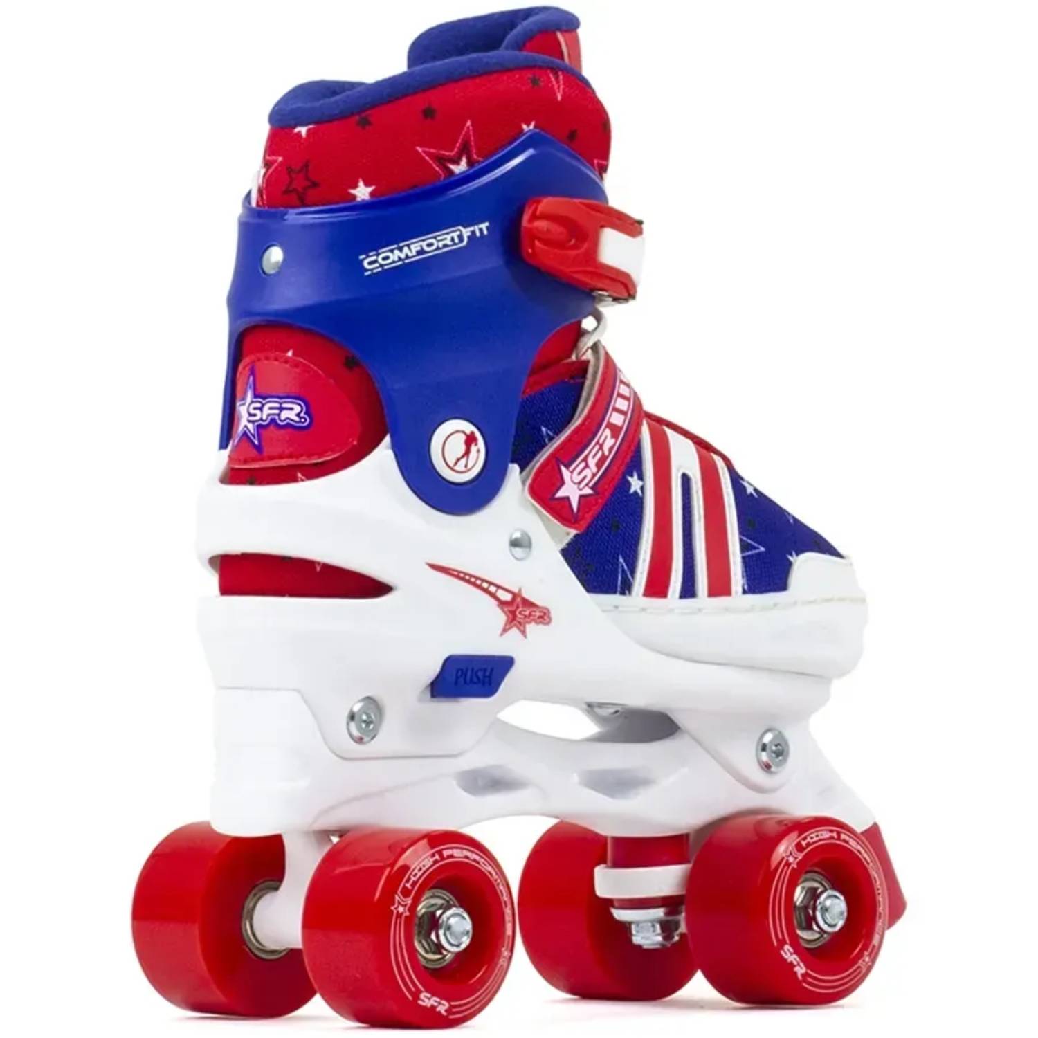 Ролики SFR Spectra blue-red 33-37 3 Ролики SFR Spectra blue-red 33-37 3