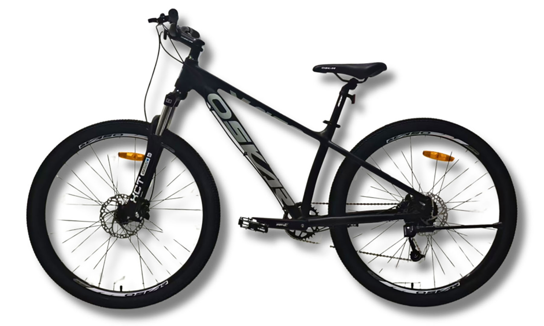 Велосипед OSKAR RANGER 27,5", размер S. рама 15", 2025, черный матовый 2