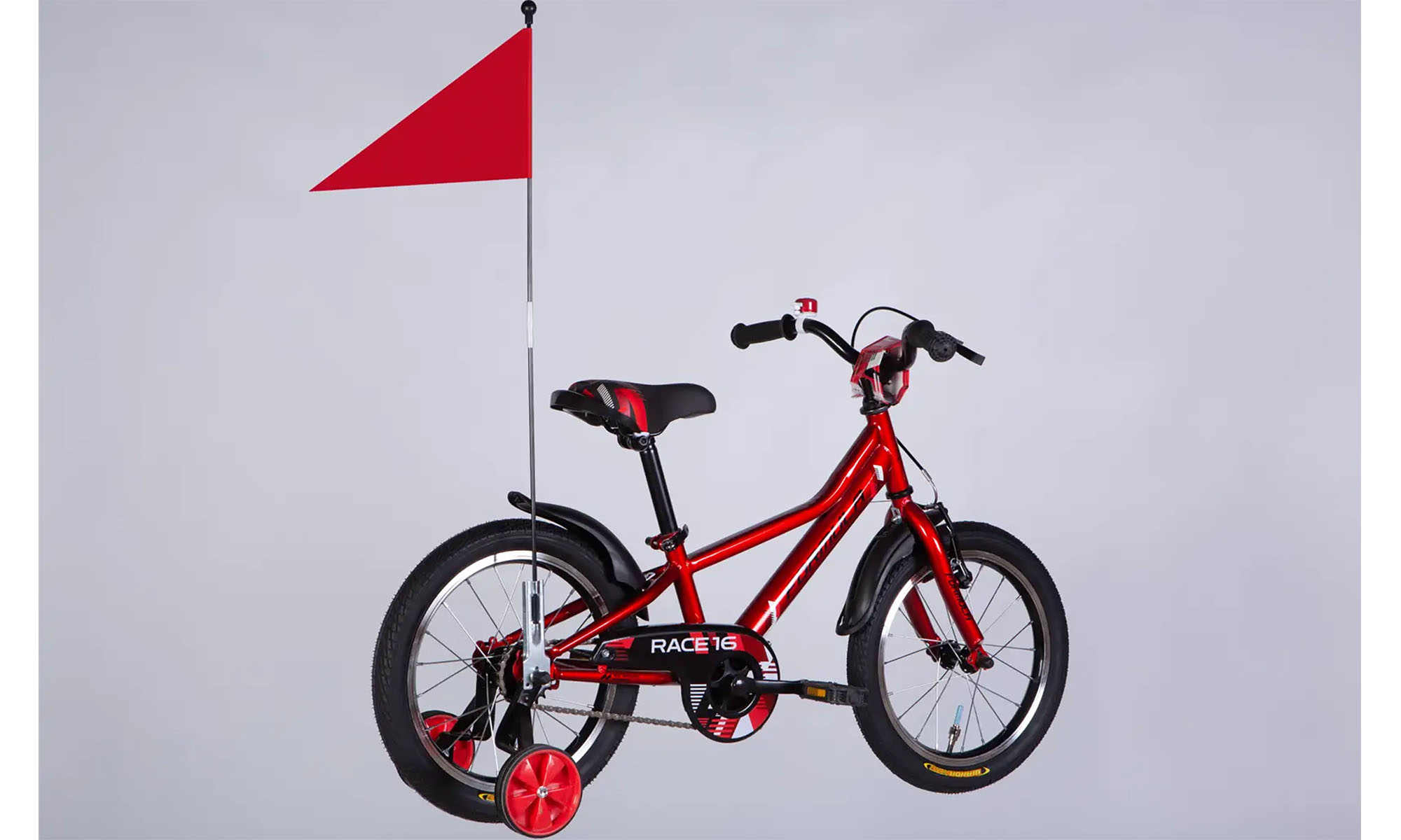 Велосипед Formula Kid RACE BH 16", размер XXS, рама-8,5", год 2026, красный 3