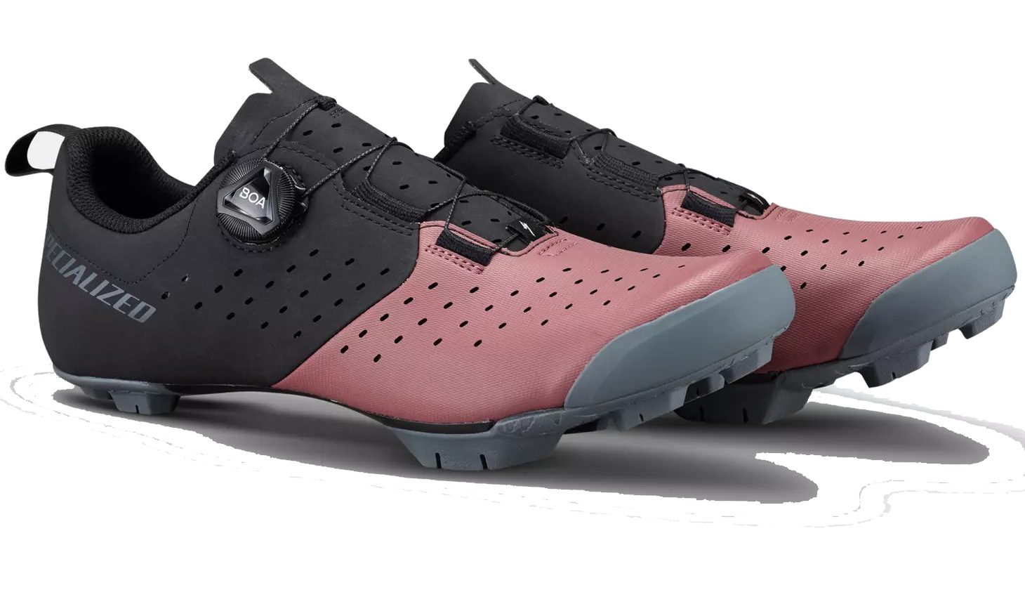 Велотуфли Specialized RECON 1.0 MTB размер 45, черно-красный 5