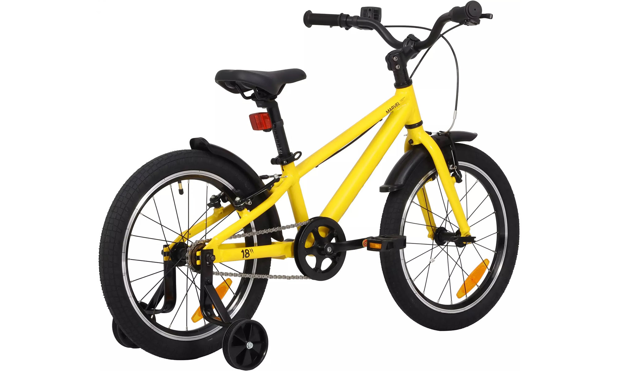 Велосипед Pride MARVEL 18", One Size, 2025, желтый 3 Велосипед Pride MARVEL 18", One Size, 2025, желтый 3
