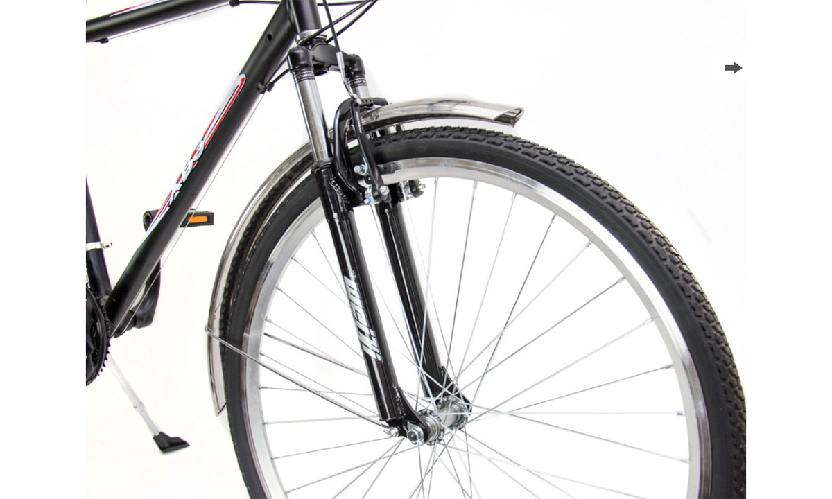 Велосипед для туризму 28" ХВЗ Турист 2821 MDASH (2020) 2020 black 6