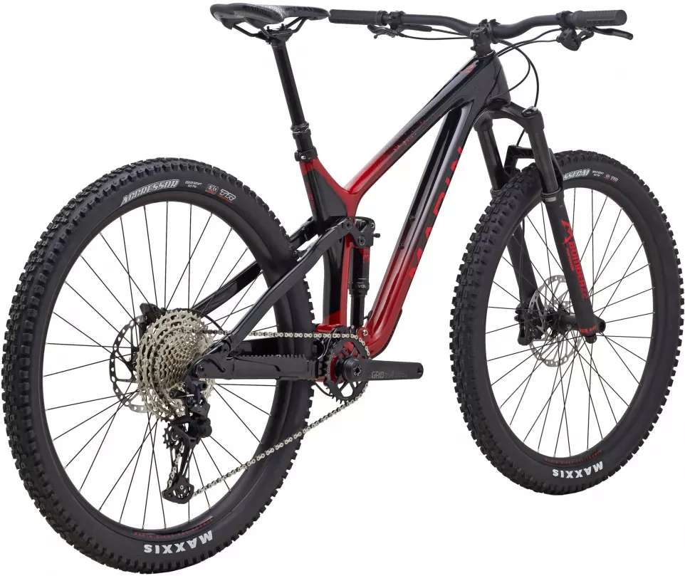 Фотография Велосипед Marin RIFT ZONE Carbon 1 29" рама M (2023) Красно-черный 3