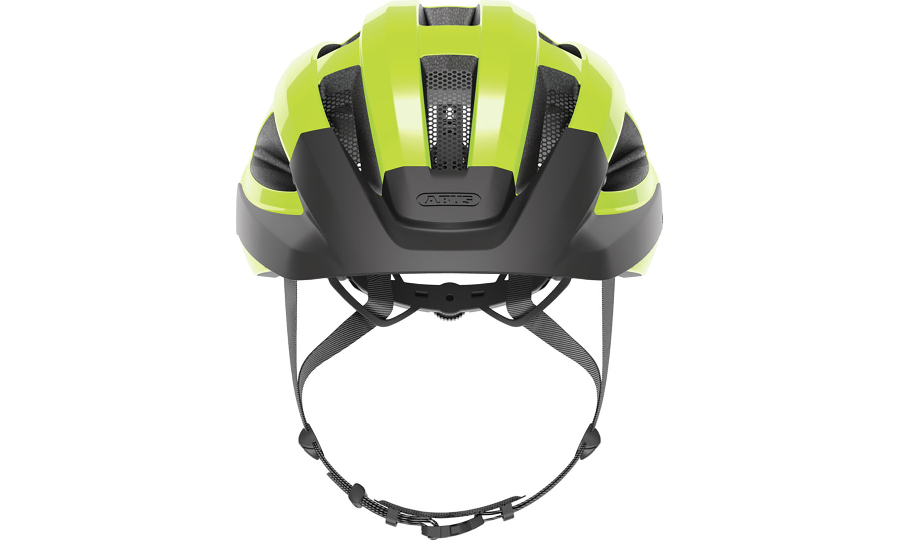 Велошлем спортивный ABUS MACATOR MIPS Neon Yellow, размер M (52-58 см), неоновый желтый 3