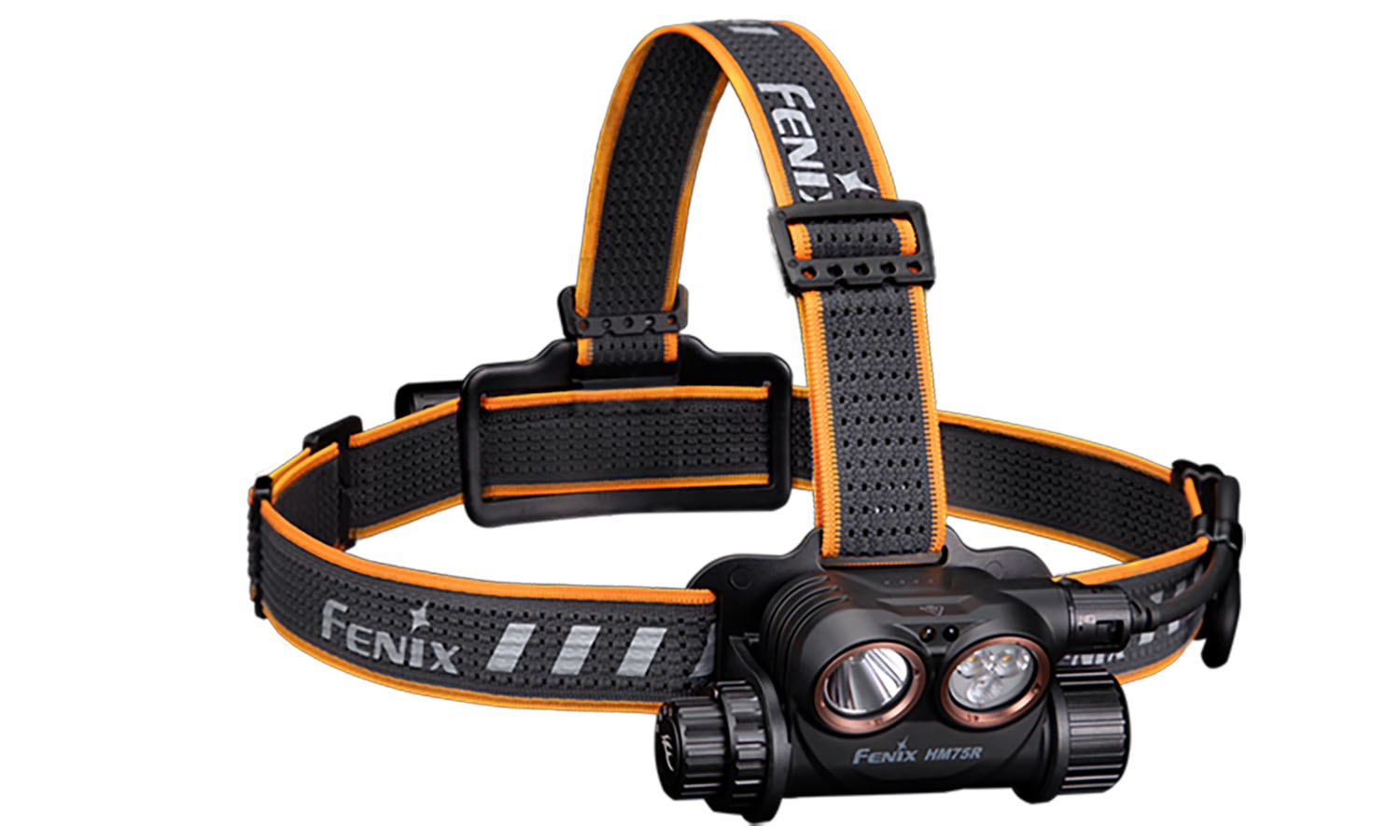 Фонарь налобный Fenix HM75R черный 5