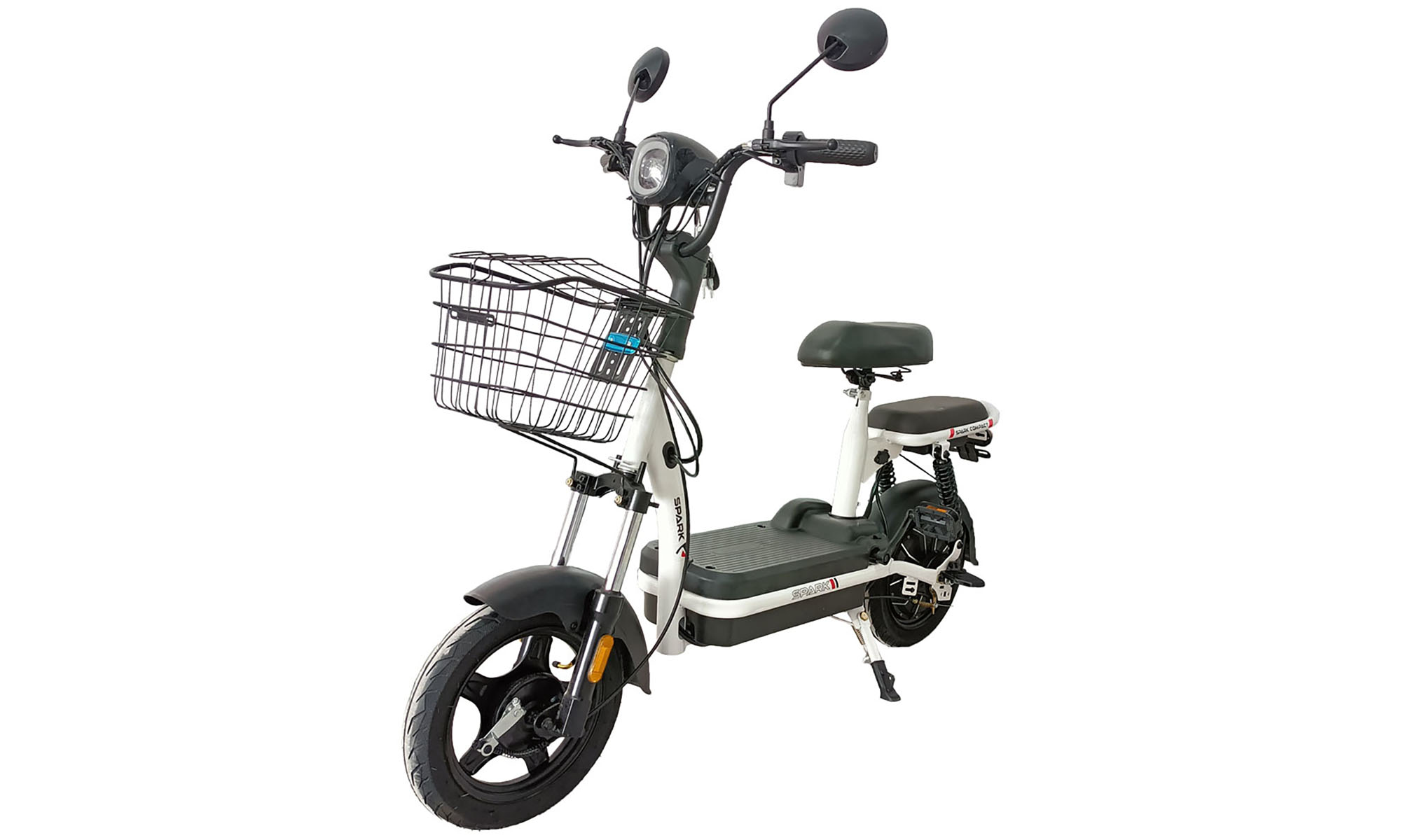 Электровелосипед SPARK COMPACT 14" 48V/400W/12Ah Чёрный 
