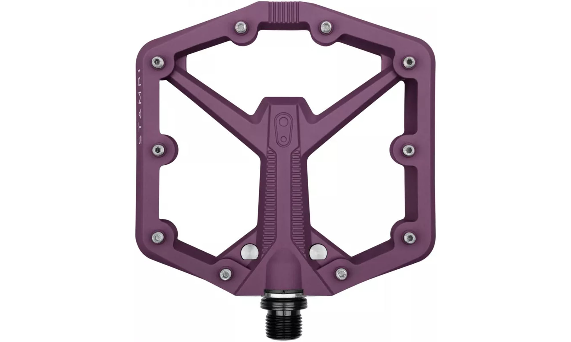 Педалі Crankbrothers STAMP 1 (GEN. 2), розмір L (43-49 eu), фіолетові Педалі Crankbrothers STAMP 1 (GEN. 2), розмір L (43-49 eu), фіолетові