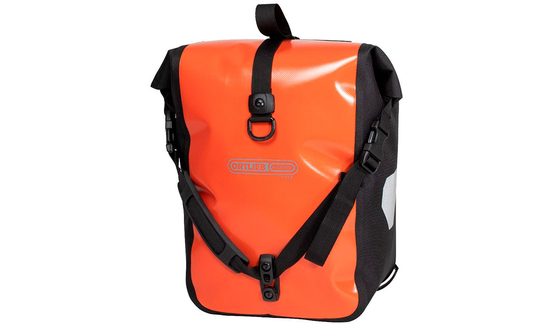 Гермосумка велосипедная Ortlieb Sport Roller Free, объем 12,5 л, коричнево-черный 2