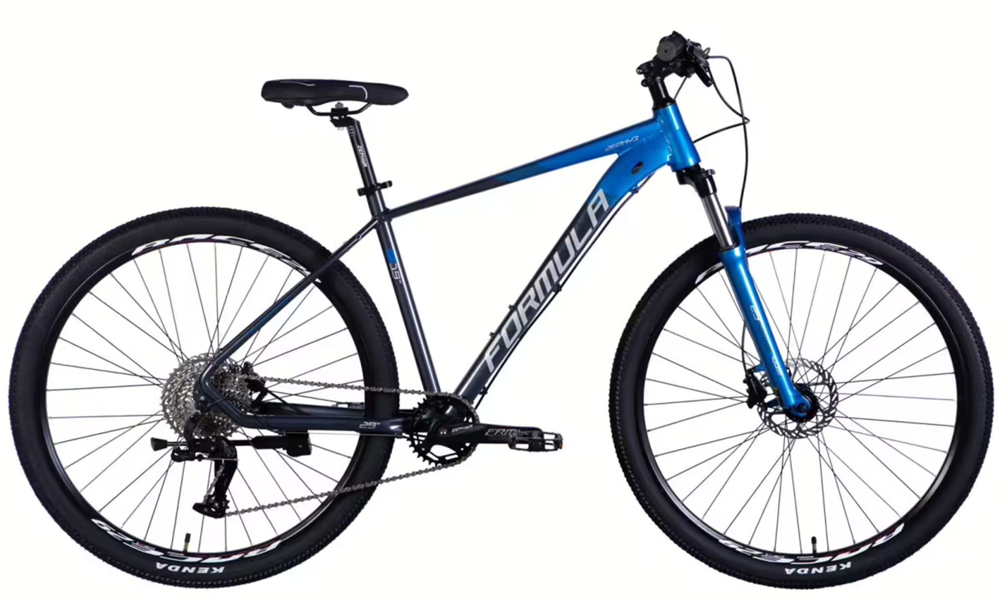 Велосипед Formula ZEPHYR 1.0 HDD 29", размер L, рама 19", год 2026, сине-серый 