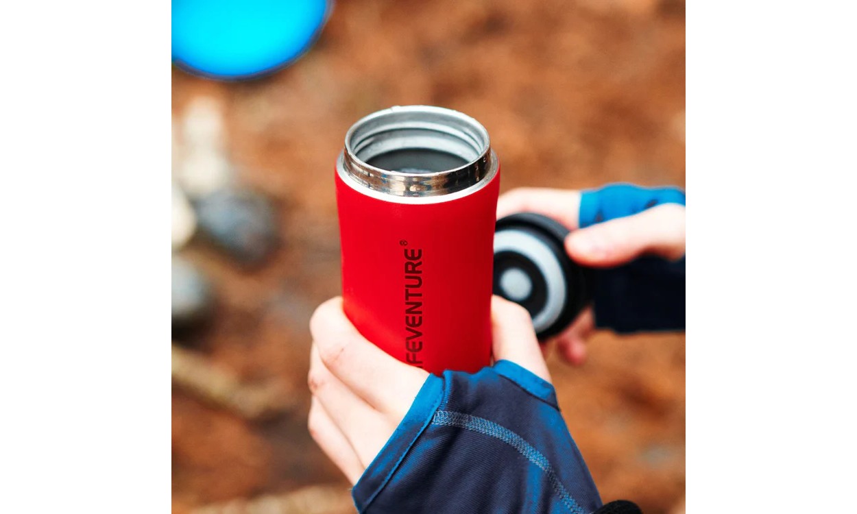 Термокружка Lifeventure Thermal Mug red matt 2