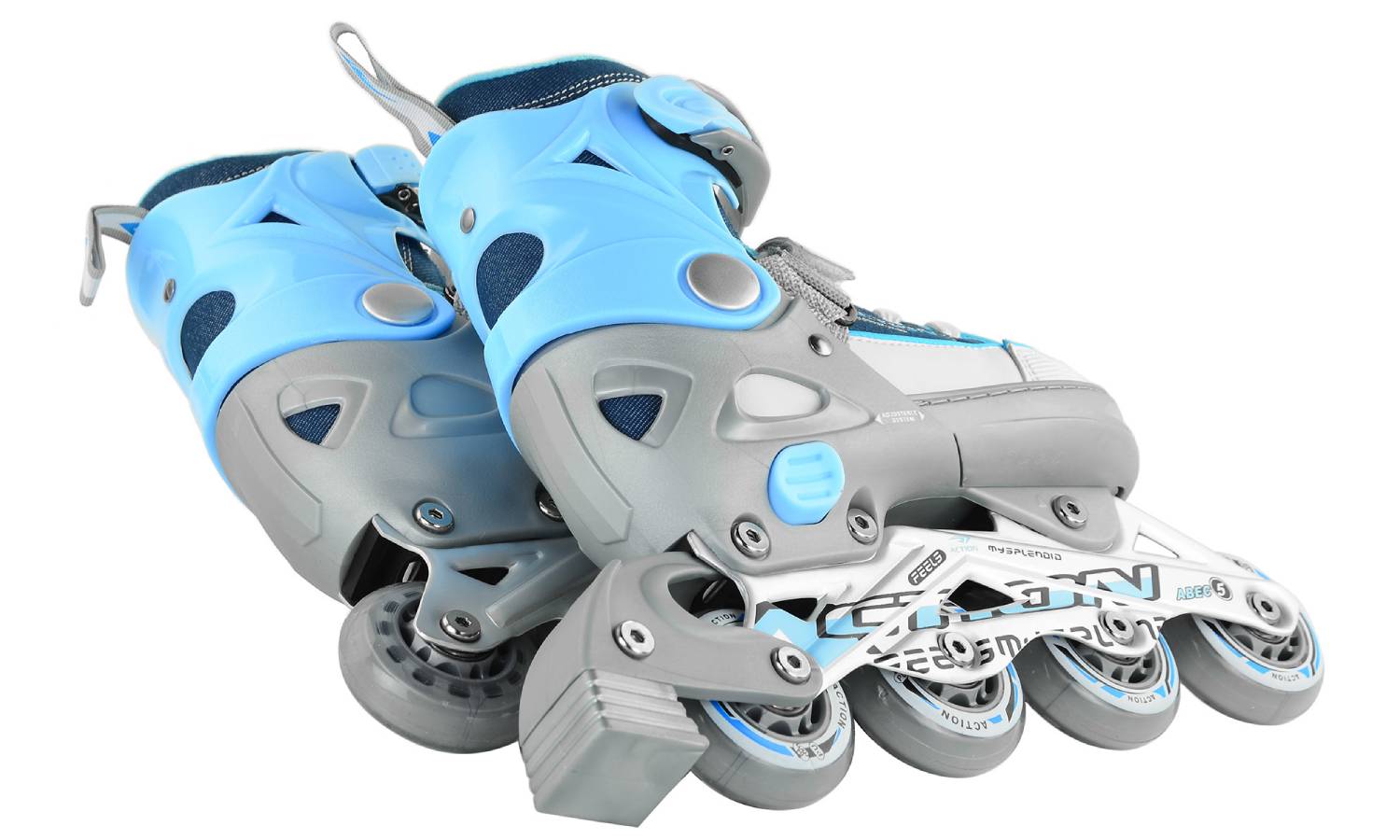 Роликовые коньки Action KIRE размер 33-36 Blue 12